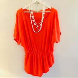 Orange Blouse